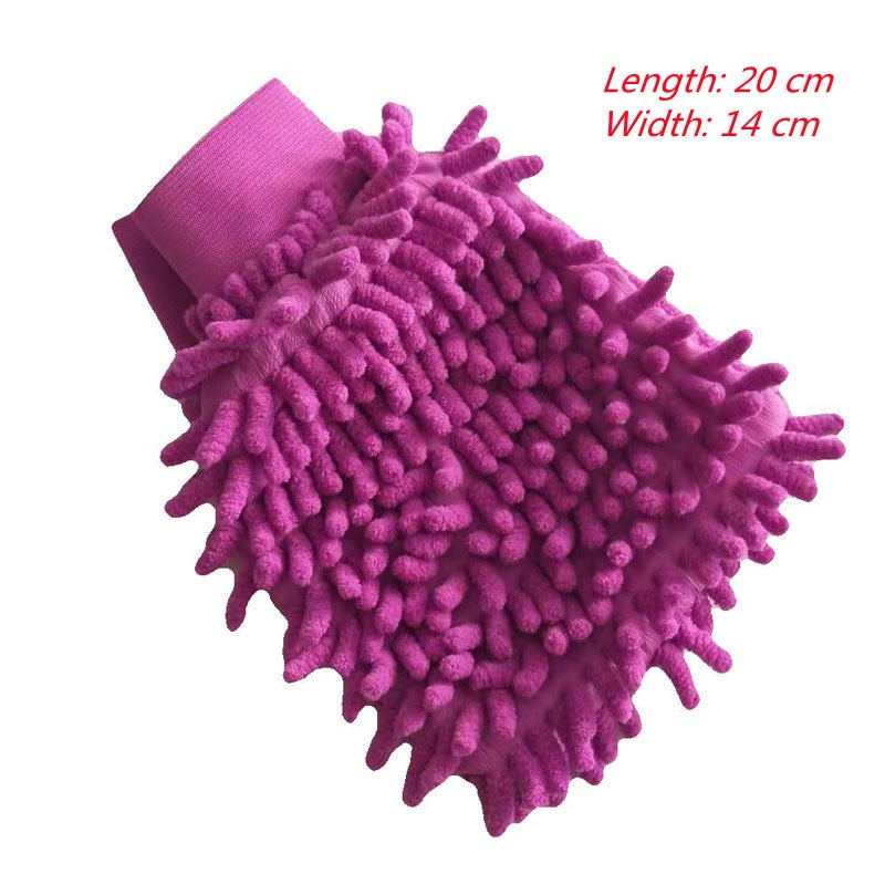 Car Wash Glove Soft Microfiber Car Cleaning Mitt
